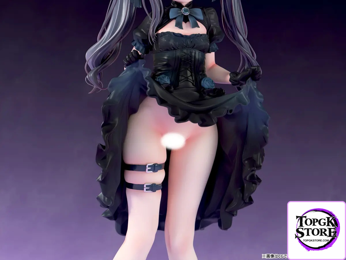 Insight – Nikkan Girl Gothic Sisters’ Mischief Kurogiri Himeru & Mea 1/5 Scale Painted Complete Figure (Licen