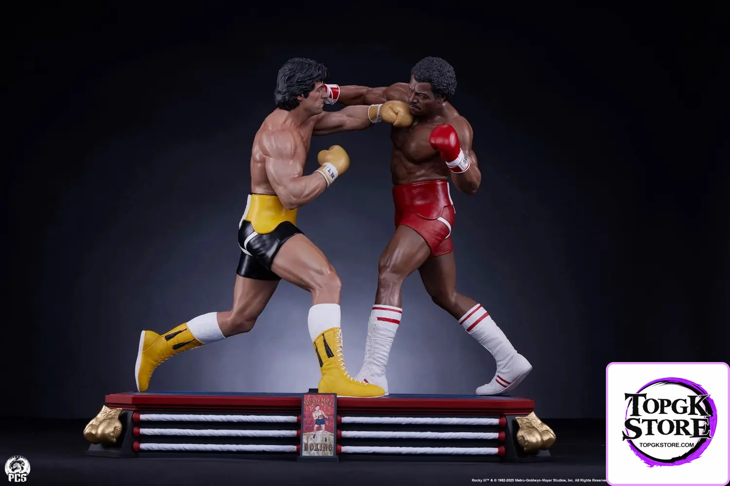 Sideshow Collectibles – Rocky Balboa & Apollo Creed Rocky III 1/4 Scale Diorama 914493 (Licensed) - Photo 2 | TopGK