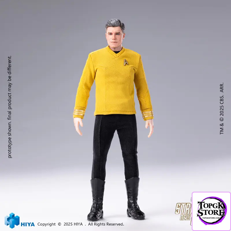 HIYA Toys – Star Trek Strange New Worlds Pike Action Figure ESS0157 (Licensed) - Photo 7 | TopGKStore