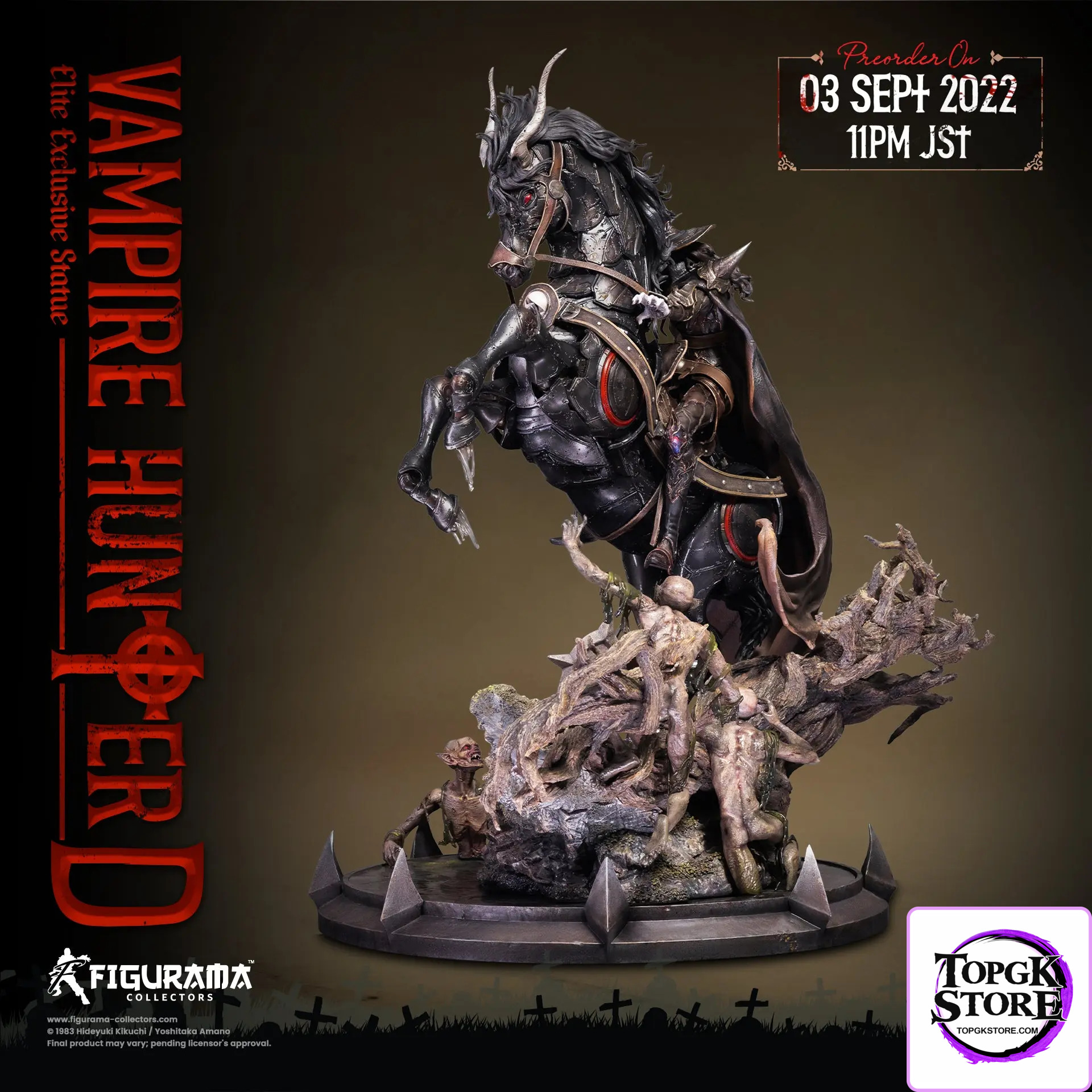 Figurama Collectors – Vampire Hunter D: D - Photo 2 | TopGKStore