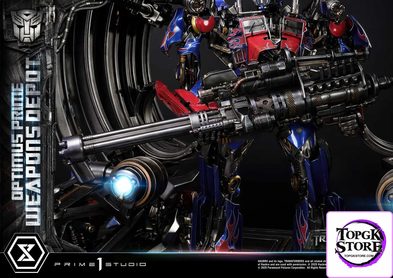 Prime 1 Studio – Museum Masterline Transformers: Dark of the Moon (Film) Optimus Prime Weapons Depot MMTFM-38 MMTFM-38S