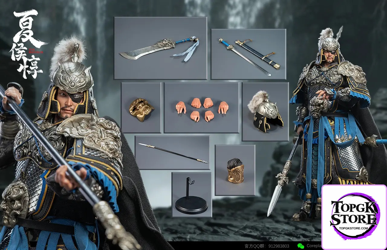 Coreplay Studio & 303TOYS – The Wind Rises Series Xiahou Dun 1/6 Scale Articulated Action Figure CP-FQ-01 (Licensed