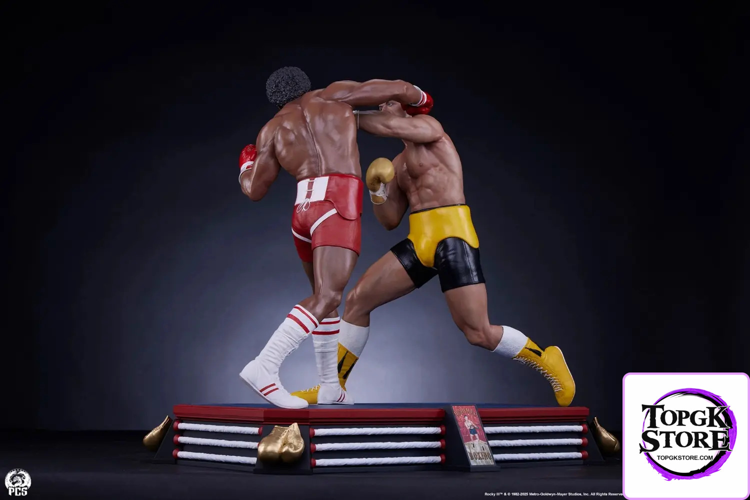 Sideshow Collectibles – Rocky Balboa & Apollo Creed Rocky III 1/4 Scale Diorama 914493 (Licensed) - Photo 3 | TopGK