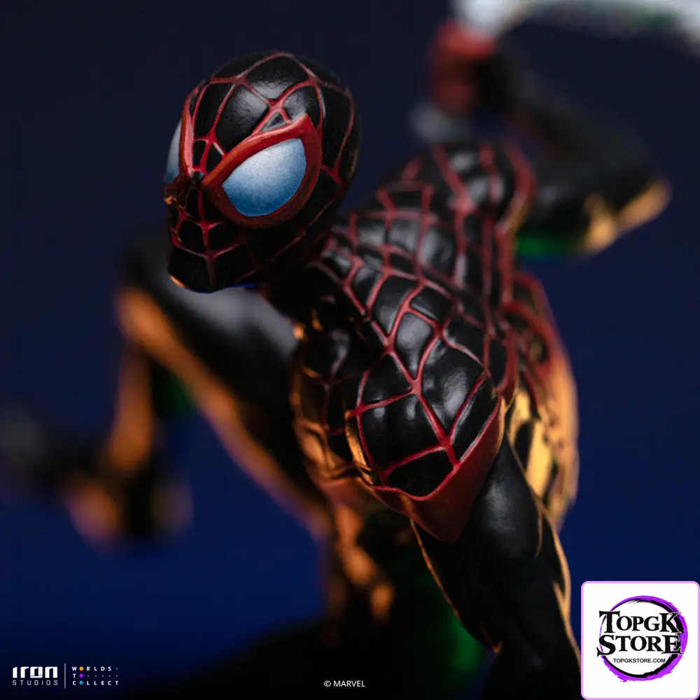 Iron Studio – Marvel Spider-Man vs Villains Diorama BDS Art Scale 1/10 Miles Morales Statue MARCAS120825-10 (Licensed)