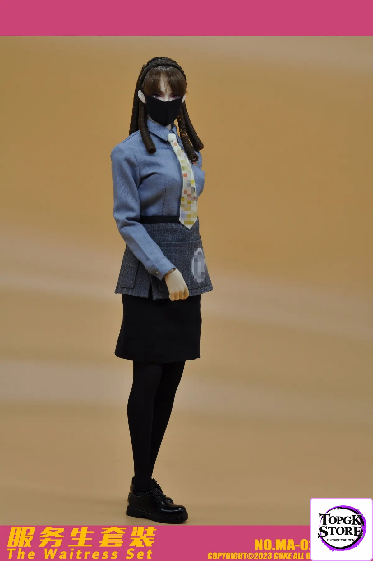 CUKE TOYS – Original 1/6 Japanese Female Uniform MA-019 & The Waitress Set MA-020 (Licensed) - Photo 10 | TopGKStor