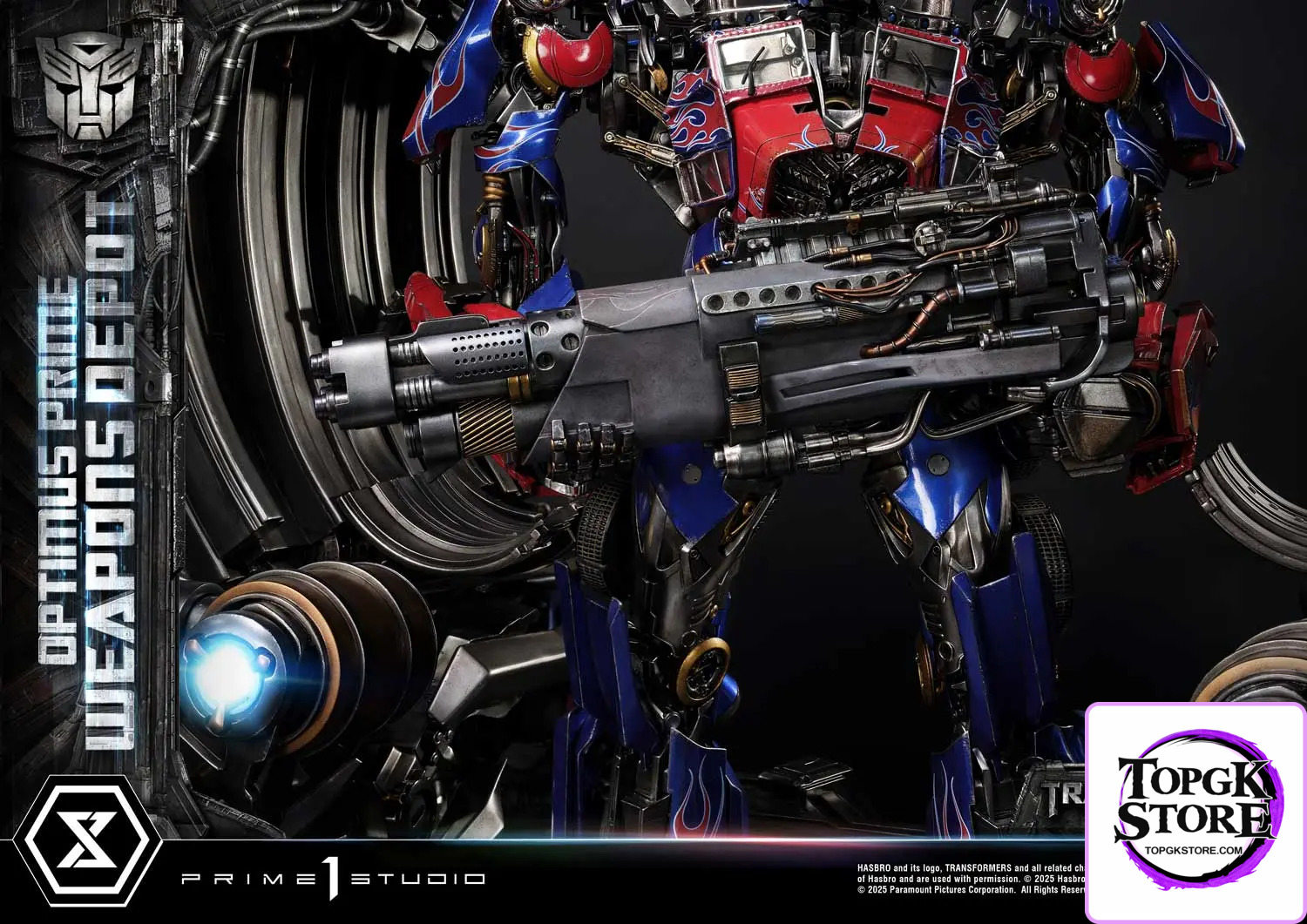 Prime 1 Studio – Museum Masterline Transformers: Dark of the Moon (Film) Optimus Prime Weapons Depot MMTFM-38 MMTFM-38S