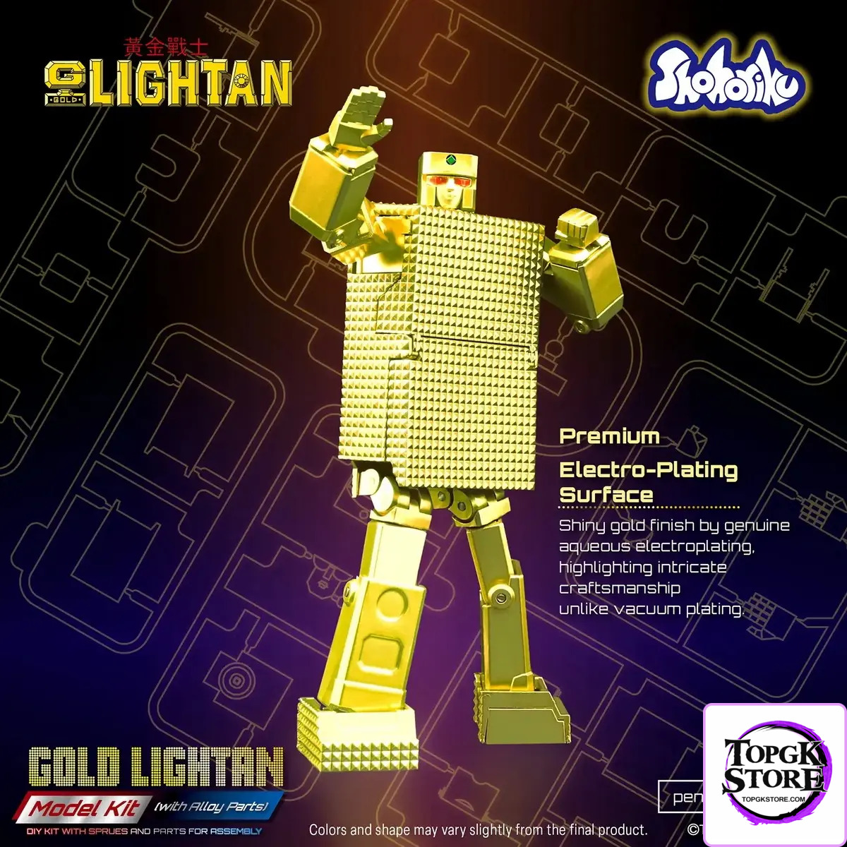 Shohoriku – Gold Lightan The Golden Worrior SK0060 (Licensed) - Photo 2 | TopGKStore