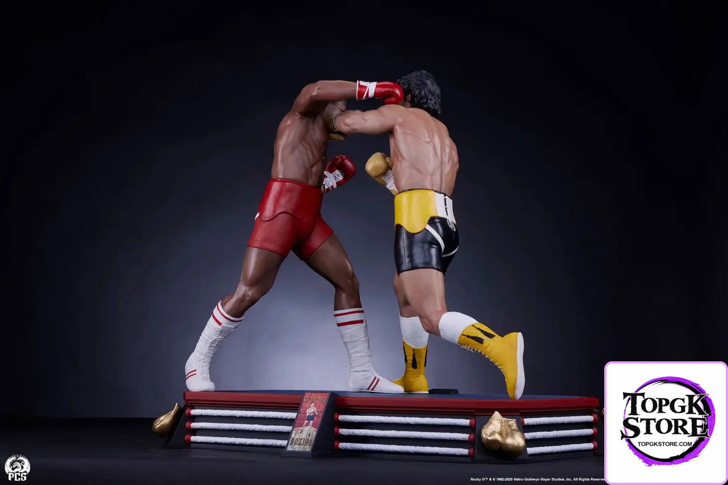 Sideshow Collectibles – Rocky Balboa & Apollo Creed Rocky III 1/4 Scale Diorama 914493 (Licensed) - Photo 4 | TopGK