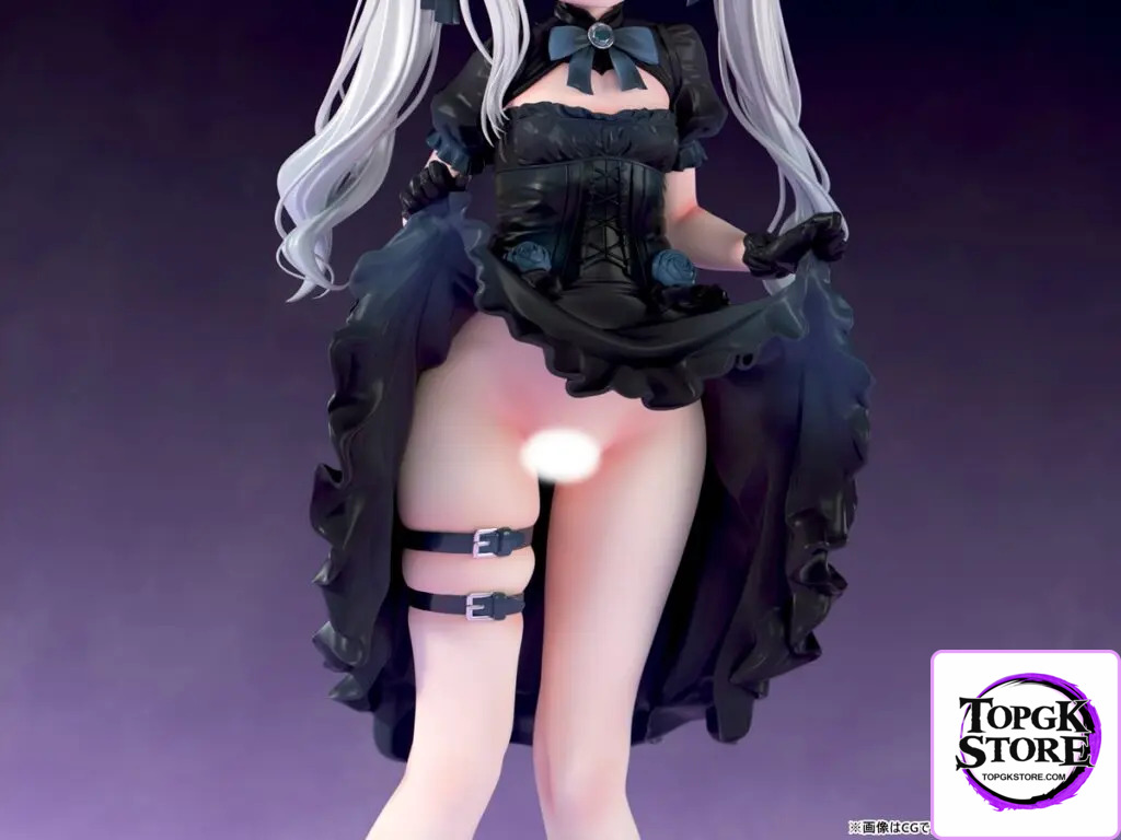 Insight – Nikkan Girl Gothic Sisters’ Mischief Kurogiri Himeru & Mea 1/5 Scale Painted Complete Figure (Licen