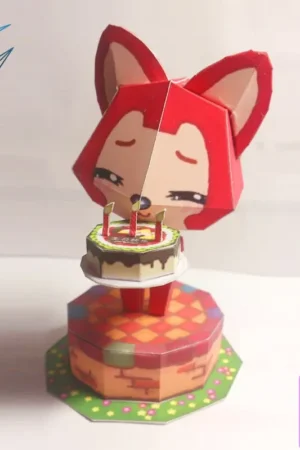 Qian Zhi Lu Studio - Ali 3D Paper Model DIY Ali - Photo 1 | TopGKStore