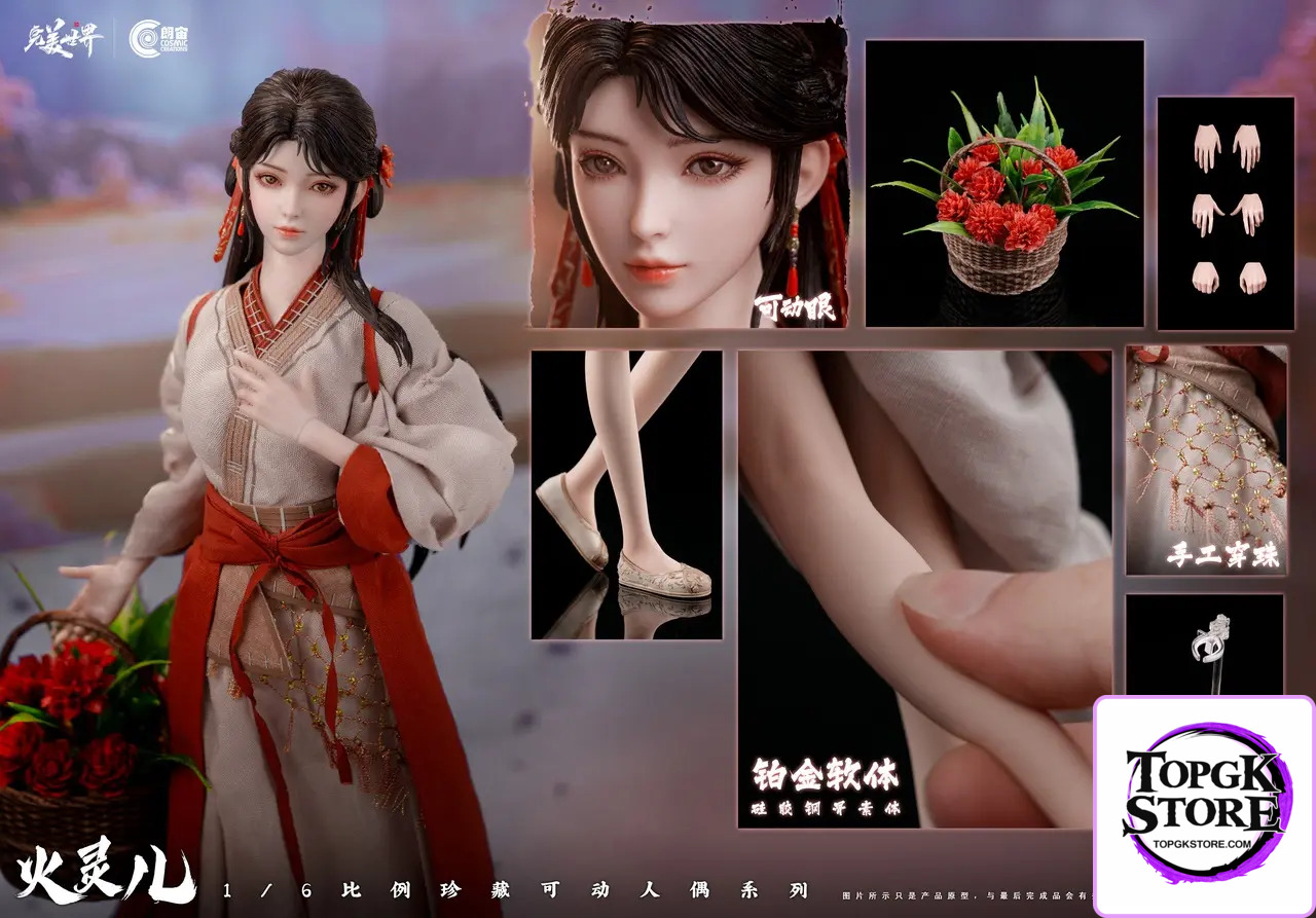 Cosmic Creations – Perfect World 1/6 Silicone Version Huo Ling Er CC9126 (Licensed) - Photo 9 | TopGKStore