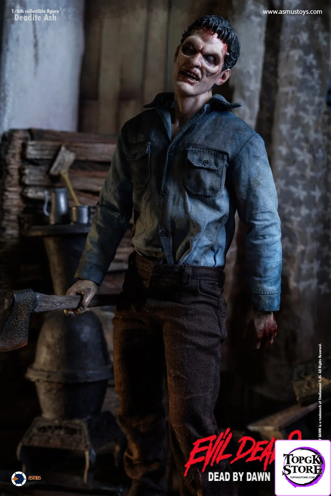 Asmus Toys Studio – Evil Dead II Series Deadite Ash EDA002(Licensed) - Photo 1 | TopGKStore