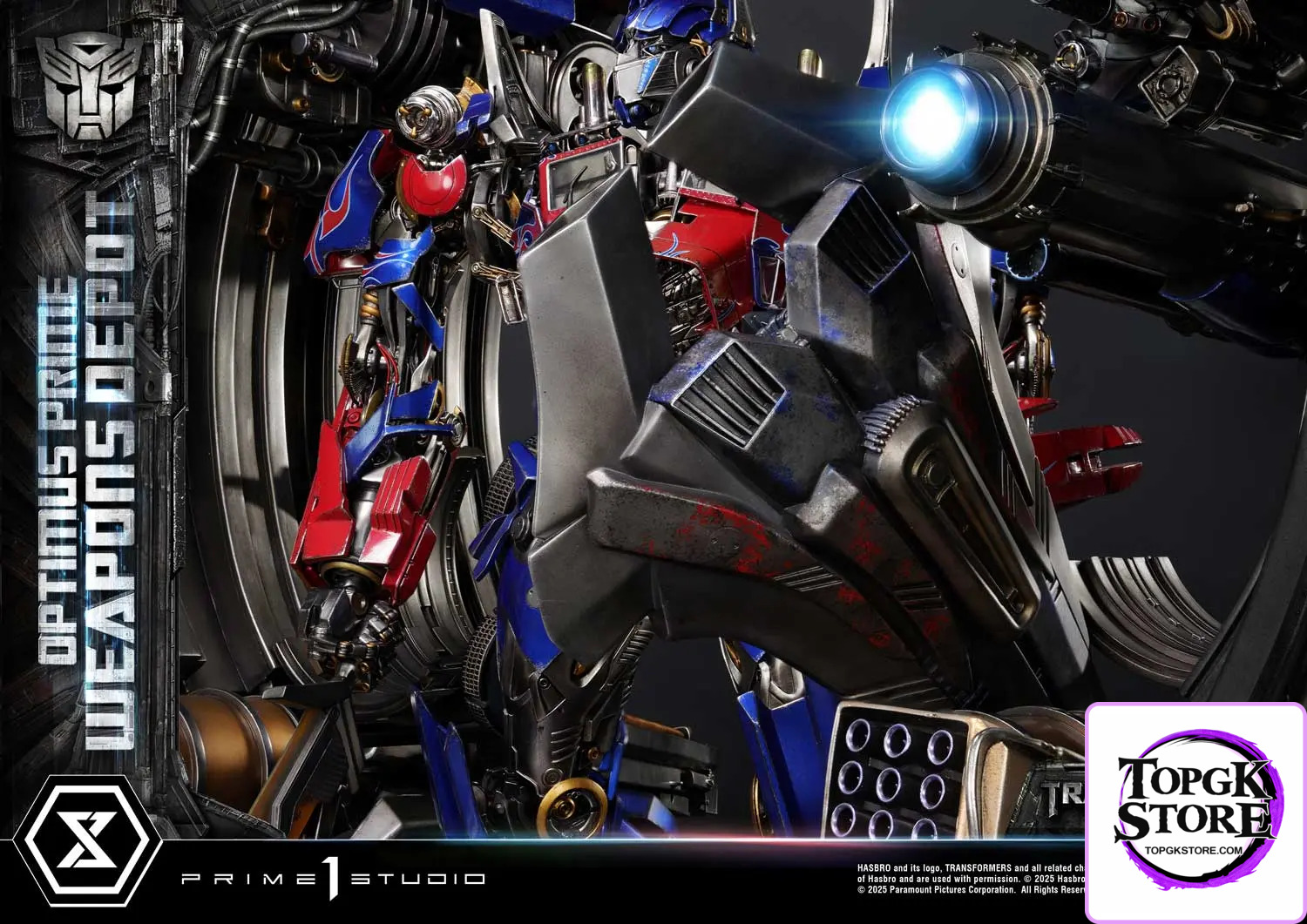 Prime 1 Studio – Museum Masterline Transformers: Dark of the Moon (Film) Optimus Prime Weapons Depot MMTFM-38 MMTFM-38S
