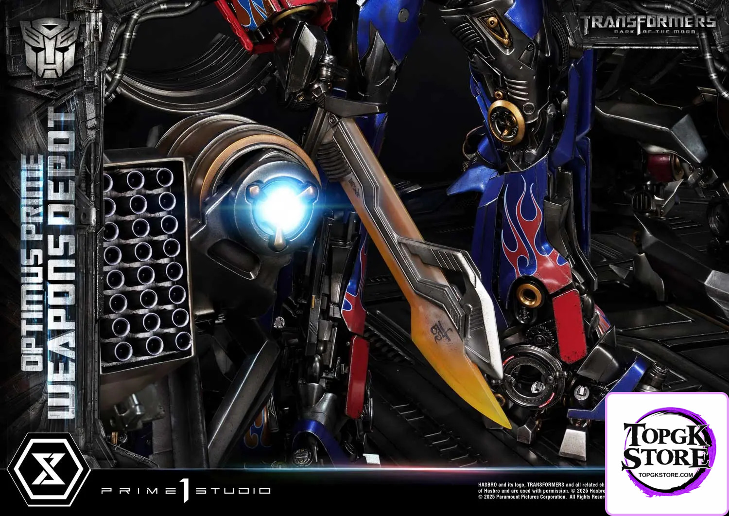 Prime 1 Studio – Museum Masterline Transformers: Dark of the Moon (Film) Optimus Prime Weapons Depot MMTFM-38 MMTFM-38S