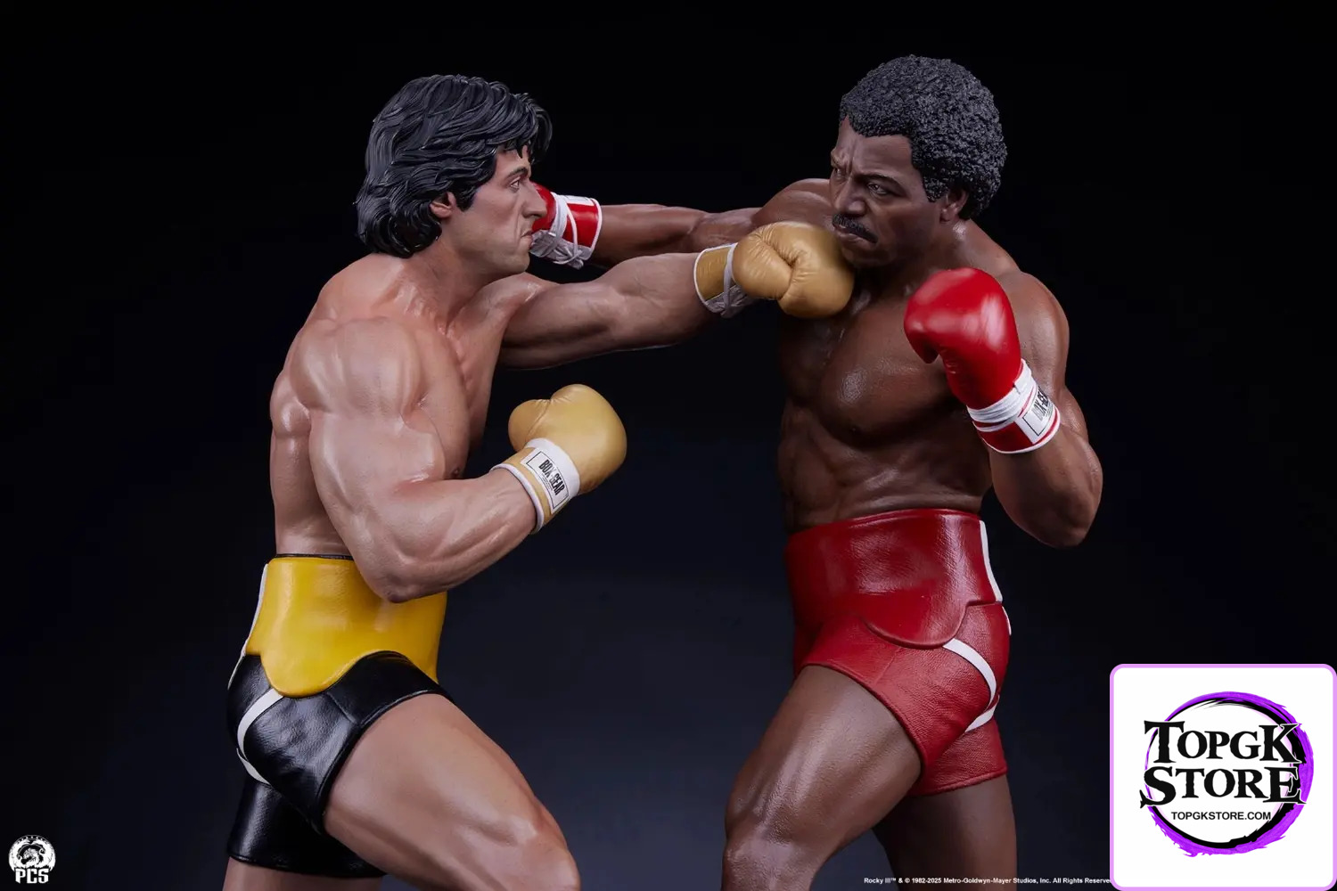 Sideshow Collectibles – Rocky Balboa & Apollo Creed Rocky III 1/4 Scale Diorama 914493 (Licensed) - Photo 6 | TopGK
