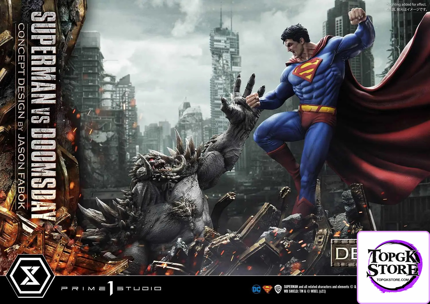 Prime 1 Studio – Ultimate Museum Masterline Superman (Comics) Superman VS Doomsday UMMDC-05 UMMDC-05DX UMMDC-05DXS(Lice