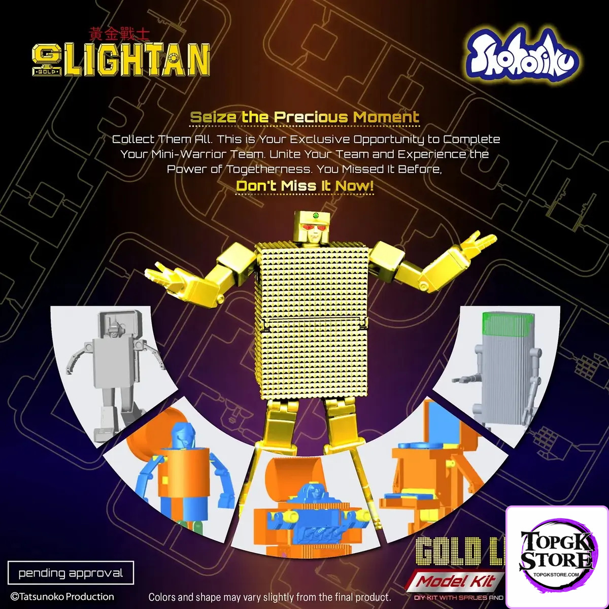 Shohoriku – Gold Lightan The Golden Worrior SK0060 (Licensed) - Photo 6 | TopGKStore