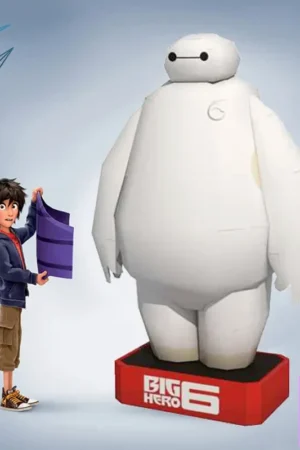 Qian Zhi Lu Studio - Baymax 3D Paper Model DIY Big Hero 6 - Photo 1 | TopGKStore