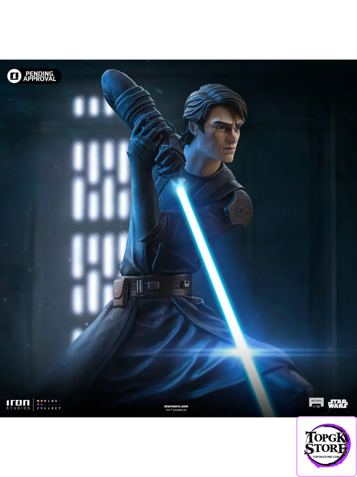 Iron Studios – Anakin Skywalker Statue Star Wars: The Clone Wars Art Scale LUCSWR203025-10 (Licensed) - Photo 1 | TopGK