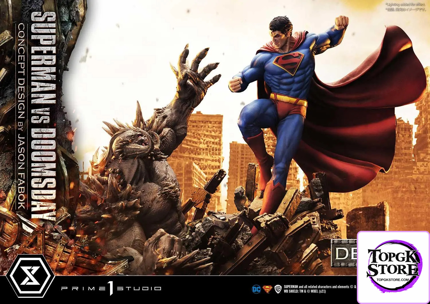 Prime 1 Studio – Ultimate Museum Masterline Superman (Comics) Superman VS Doomsday UMMDC-05 UMMDC-05DX UMMDC-05DXS(Lice