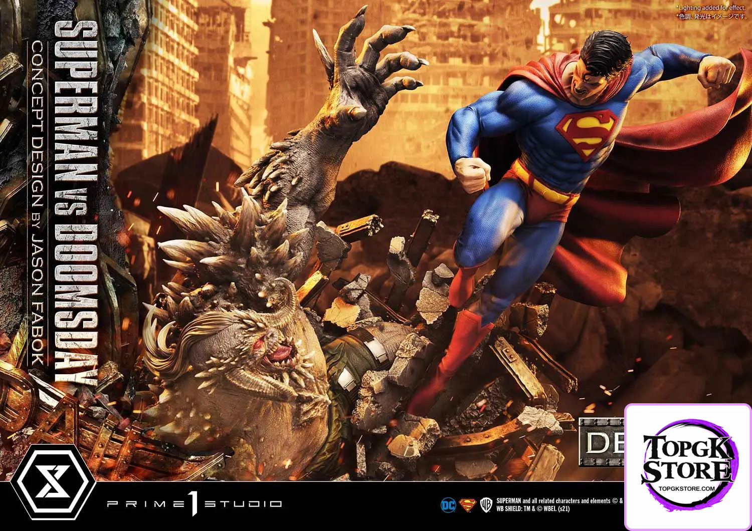 Prime 1 Studio – Ultimate Museum Masterline Superman (Comics) Superman VS Doomsday UMMDC-05 UMMDC-05DX UMMDC-05DXS(Lice