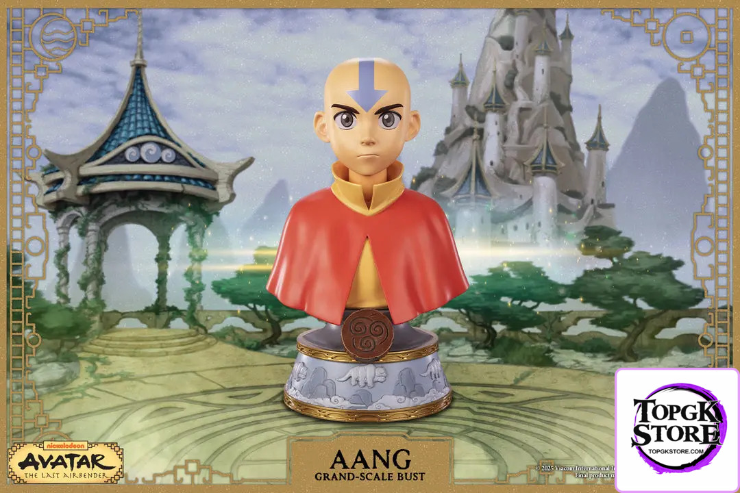 First 4 Figures – Avatar: The Last Airbender Aang – Grand Scale Bust AVAAGBST (Licensed) - Photo 1 | TopGKStore