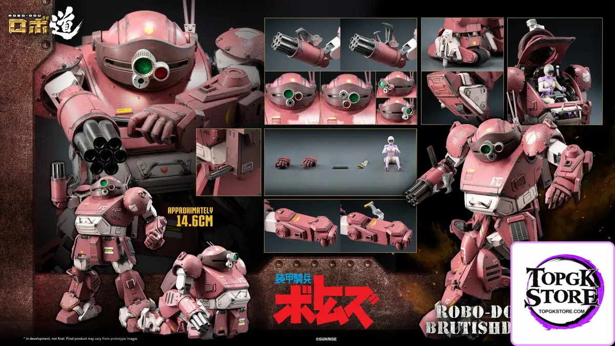 Threezero – Armored Trooper VOTOMS ROBO-DOU Brutishdog 3Z08900W0 (Licensed) - Photo 14 | TopGKStore