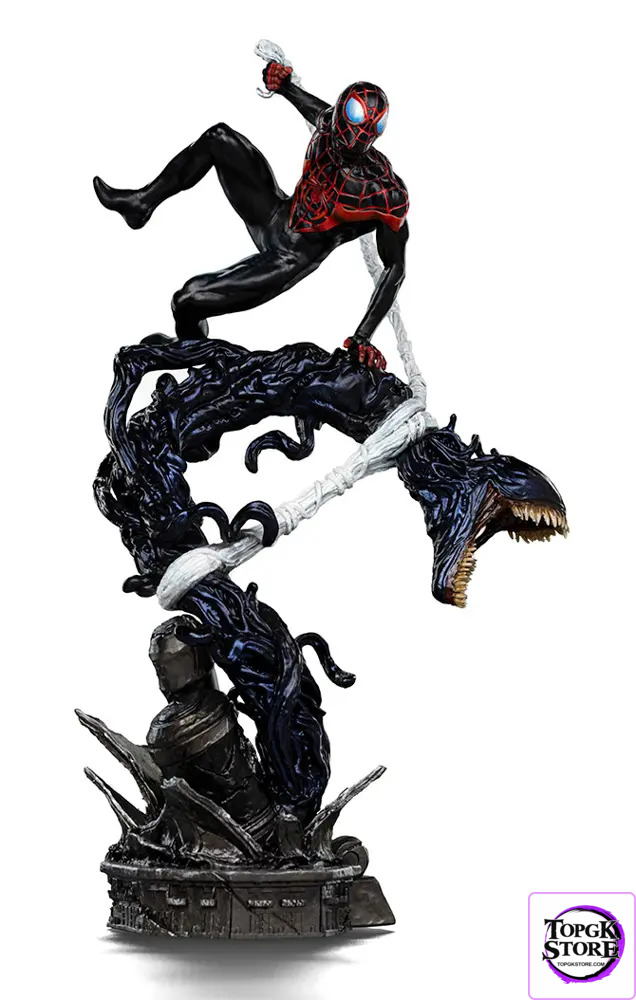 Iron Studio – Marvel Spider-Man vs Villains Diorama BDS Art Scale 1/10 Miles Morales Statue MARCAS120825-10 (Licensed)