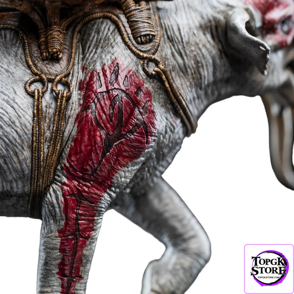 WETA Workshop Studio – MÛMAK IN BATTLE Miniature Statue 86-01-04803 (Licensed) - Photo 2 | TopGKStore