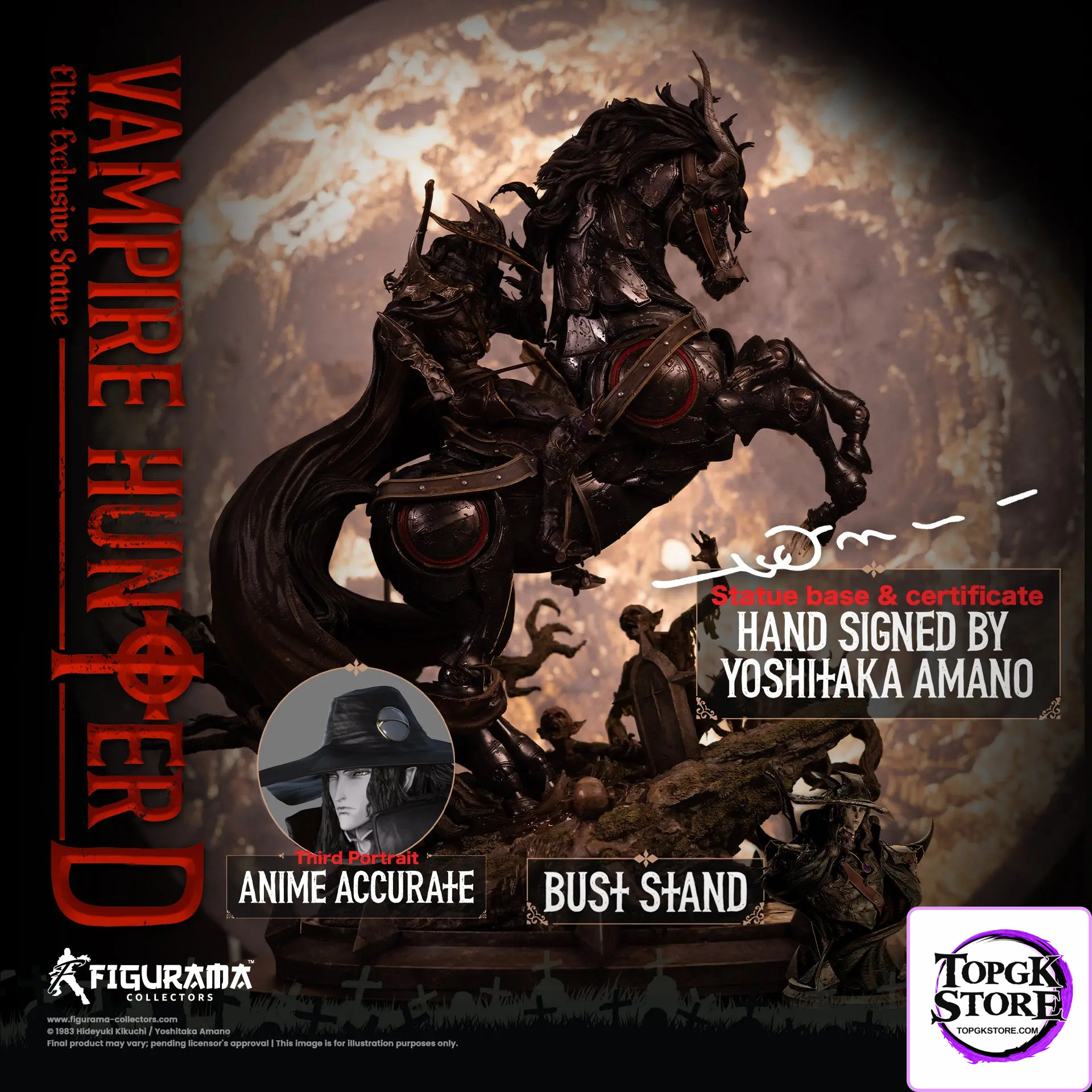 Figurama Collectors – Vampire Hunter D: D - Photo 1 | TopGKStore
