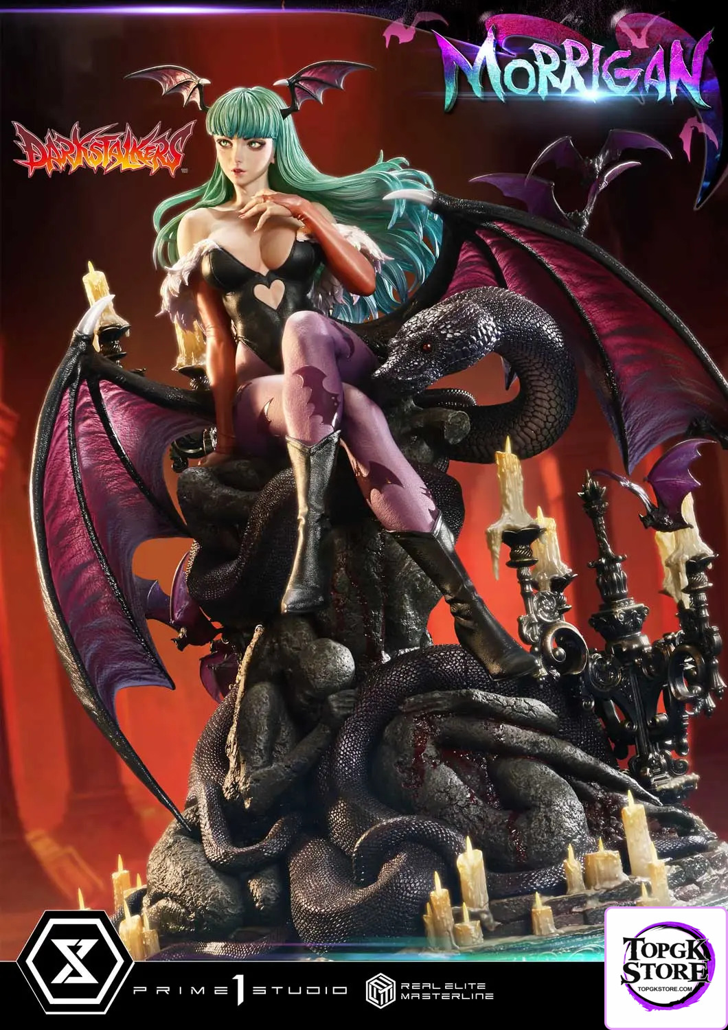 Prime 1 Studio – Real Elite Masterline Darkstalkers Morrigan REMDKS-01 REMDKS-01S (Licensed) - Photo 16 | TopGKStore
