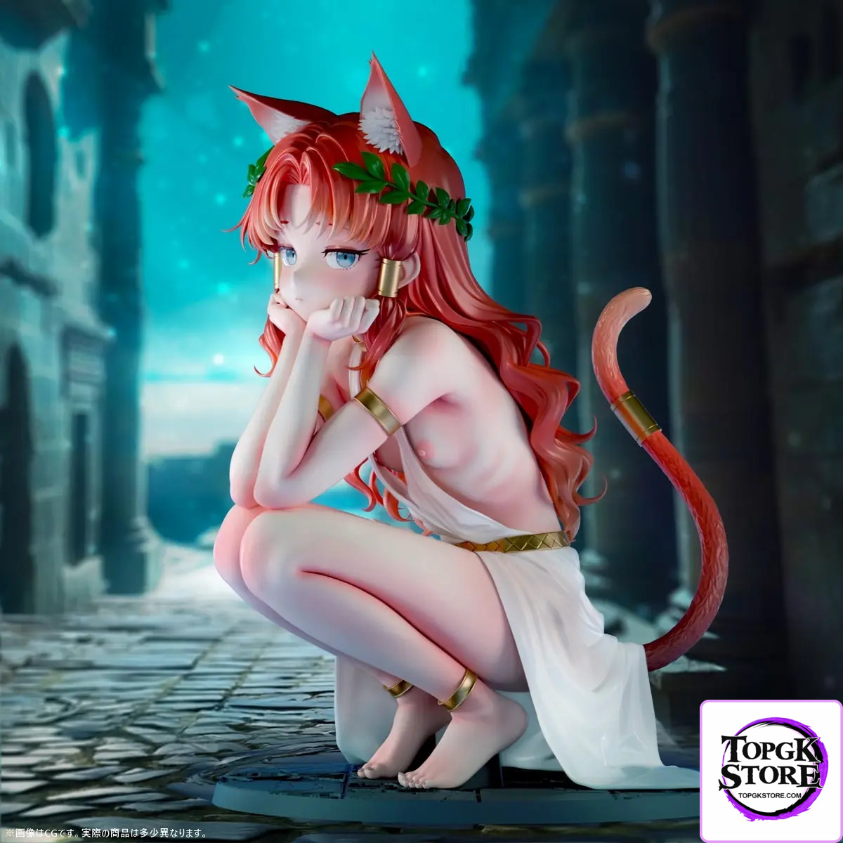 Insight & Bfull FOTS JAPAN – Voluptuous Girl Red-haired cat girl Helena 1/5 scale painted finished figure (Licensed