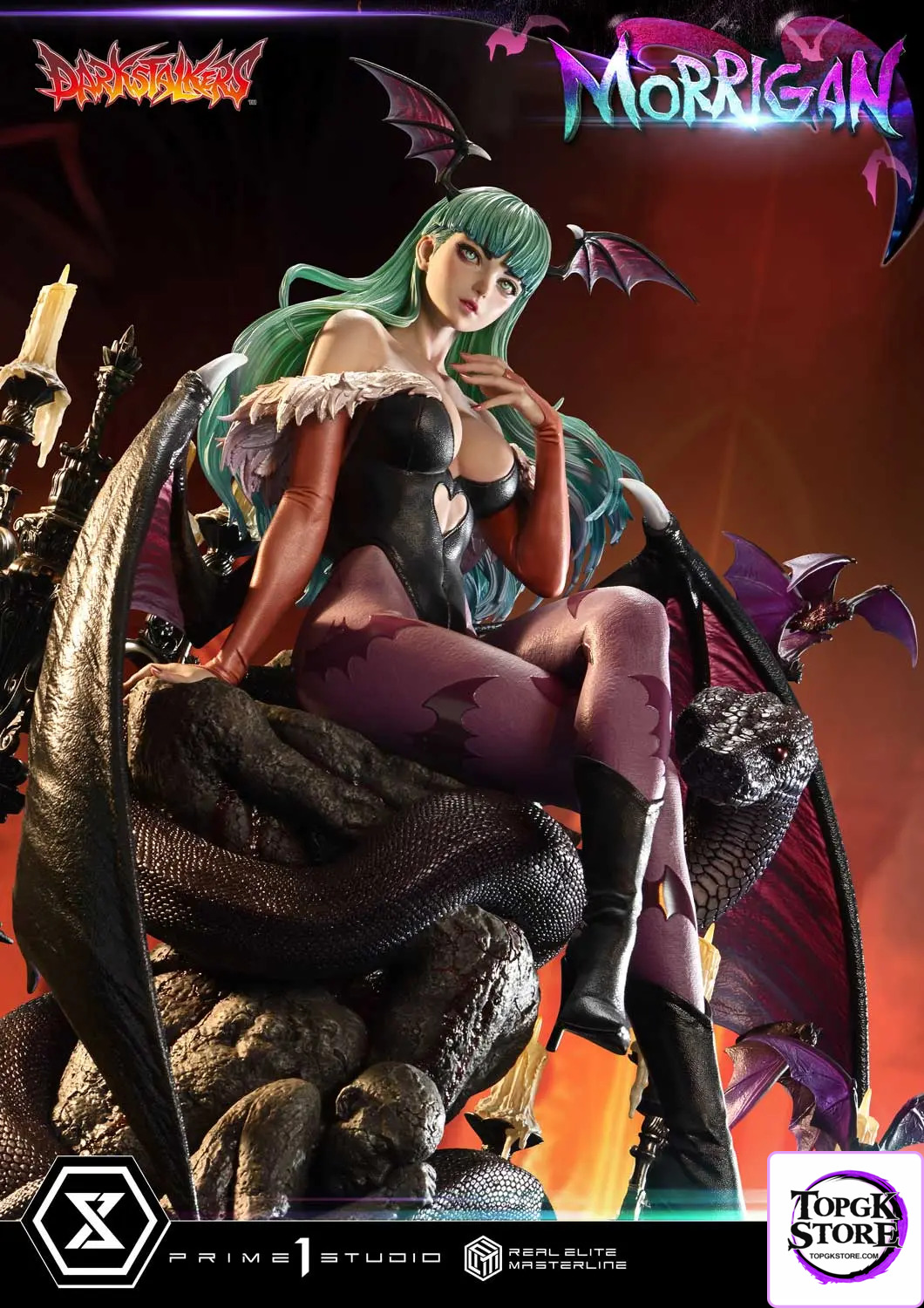 Prime 1 Studio – Real Elite Masterline Darkstalkers Morrigan REMDKS-01 REMDKS-01S (Licensed) - Photo 17 | TopGKStore