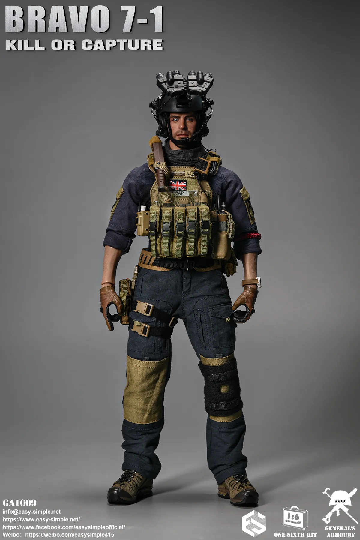 General’s Armoury Studio – BRAVO 7-1 KILL OR CAPTURE GA1009 (Licensed) - Photo 1 | TopGKStore