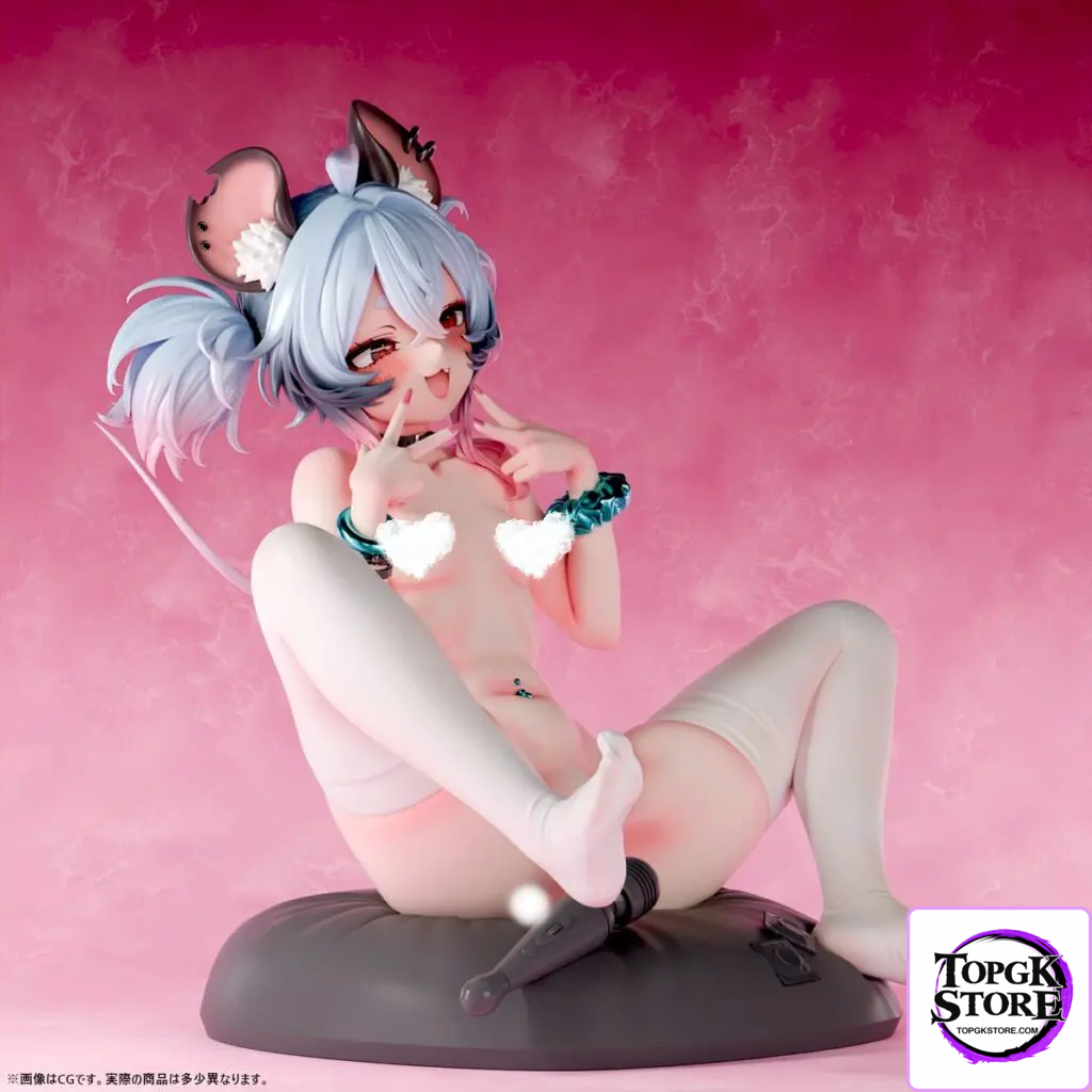 Insight – Nikkan Girl Mouse Ear Gal Shiratama Yukichi 1/5 Scale Painted Complete Figure (Licensed) - Photo 6 | TopGKSto