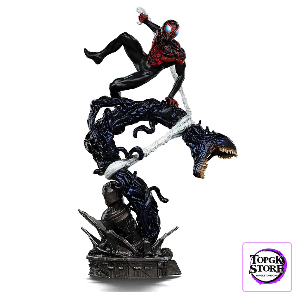 Iron Studio – Marvel Spider-Man vs Villains Diorama BDS Art Scale 1/10 Miles Morales Statue MARCAS120825-10 (Licensed)