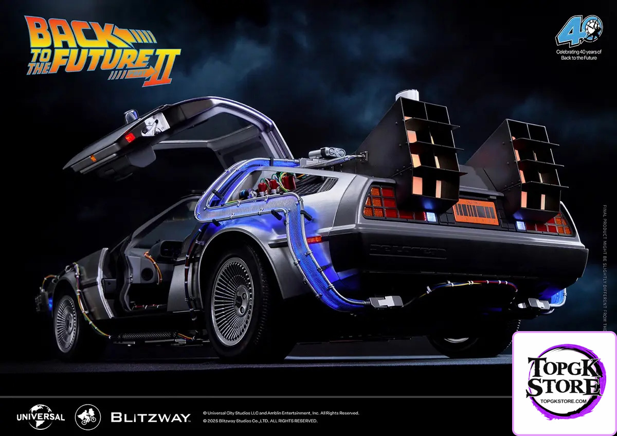 BLITZWAY – Back to the Future 2 Time Machine BW-UMS12202 BW-UMS12203 (Licensed) - Photo 2 | TopGKStore