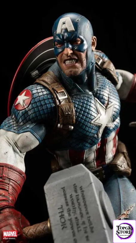 XM Studio – Ultimate Captain America 1/4 Scale Premium Collectible Statue Marvel (Licensed) - Photo 27 | TopGKStore