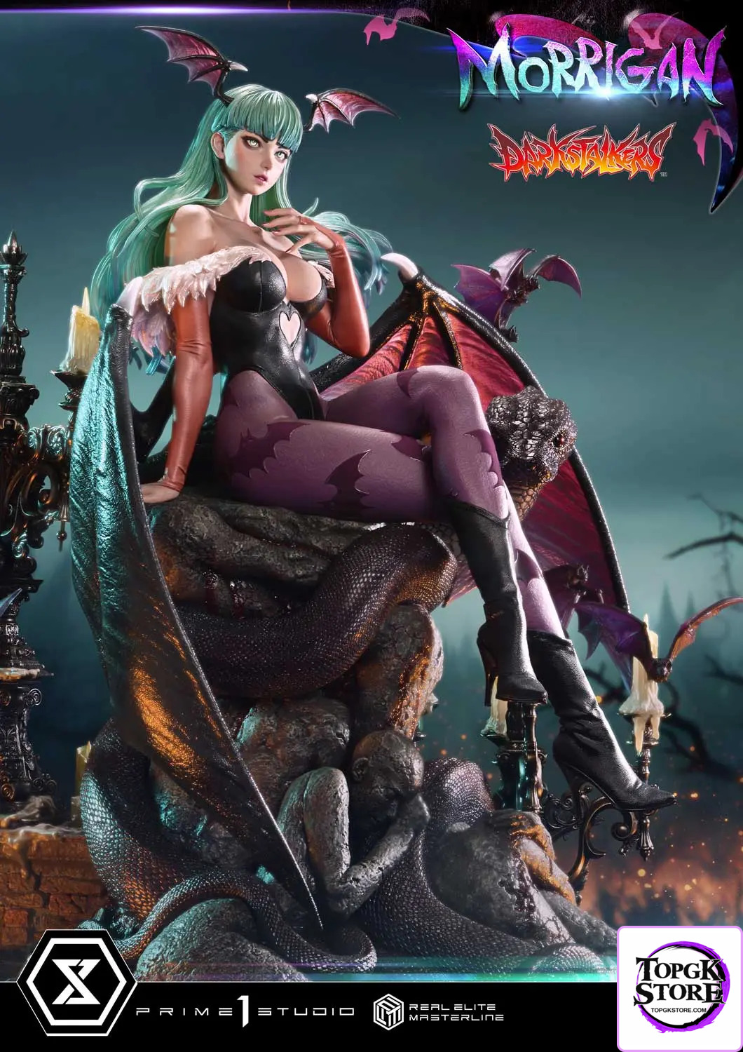 Prime 1 Studio – Real Elite Masterline Darkstalkers Morrigan REMDKS-01 REMDKS-01S (Licensed) - Photo 19 | TopGKStore