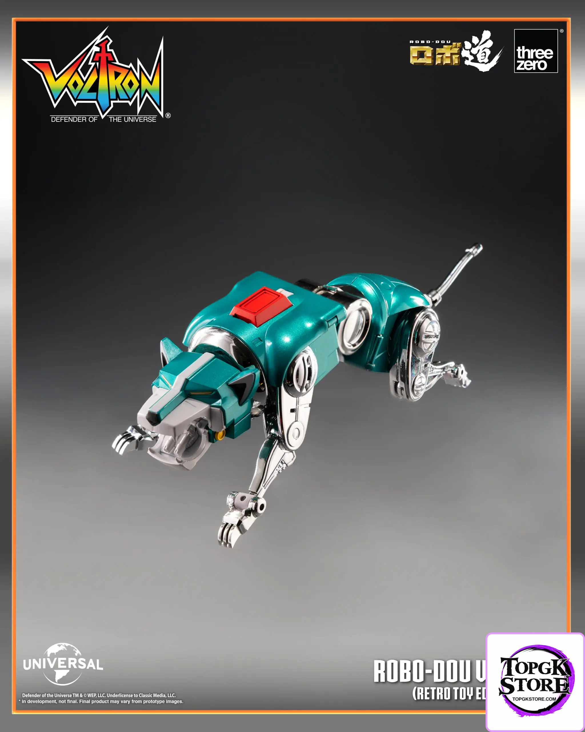 Threezero – Voltron: Defender of the Universe ROBO-DOU Voltron Retro Toy Edition (Licensed) - Photo 25 | TopGKStore