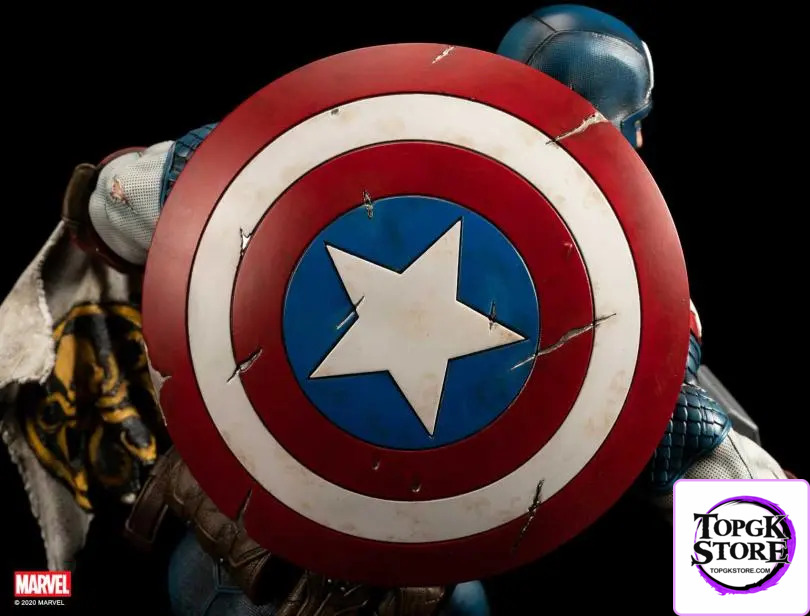XM Studio – Ultimate Captain America 1/4 Scale Premium Collectible Statue Marvel (Licensed) - Photo 28 | TopGKStore