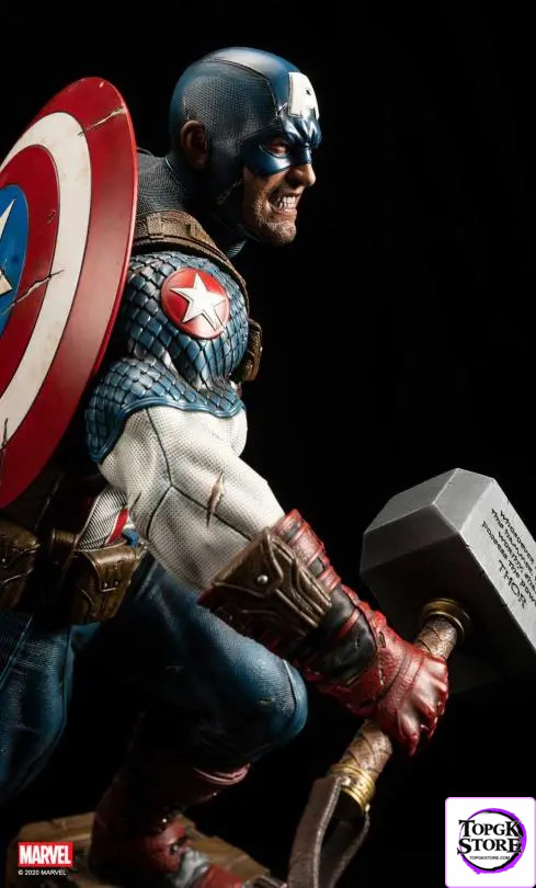 XM Studio – Ultimate Captain America 1/4 Scale Premium Collectible Statue Marvel (Licensed) - Photo 29 | TopGKStore
