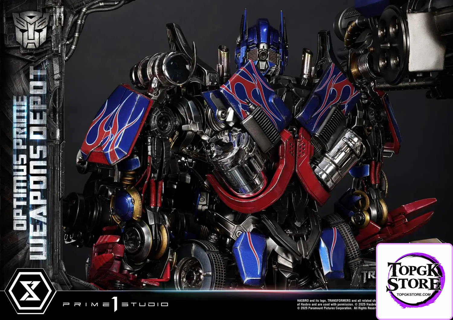Prime 1 Studio – Museum Masterline Transformers: Dark of the Moon (Film) Optimus Prime Weapons Depot MMTFM-38 MMTFM-38S
