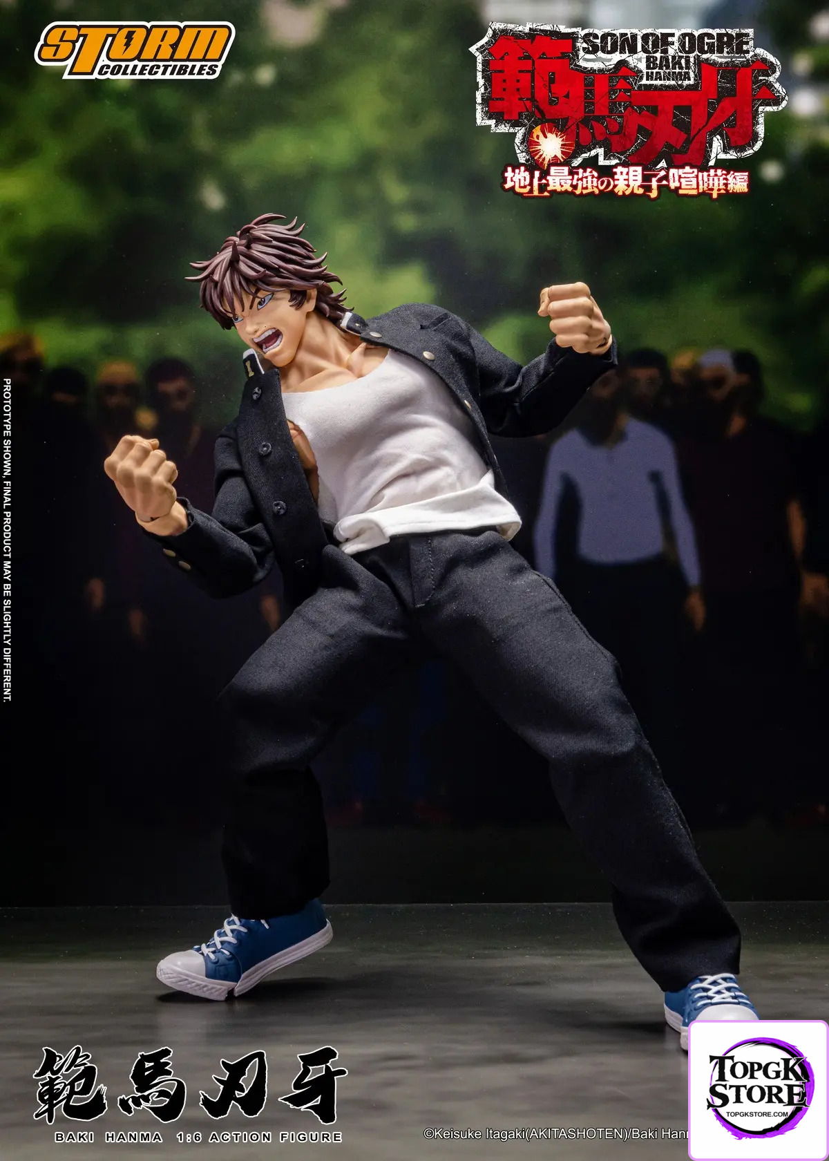 Storm Toys – Baki the Grappler Baki Hanma 1/6th Scale Collectible Action Figure #KIBK07 (Licensed) - Photo 3 | TopGKSto