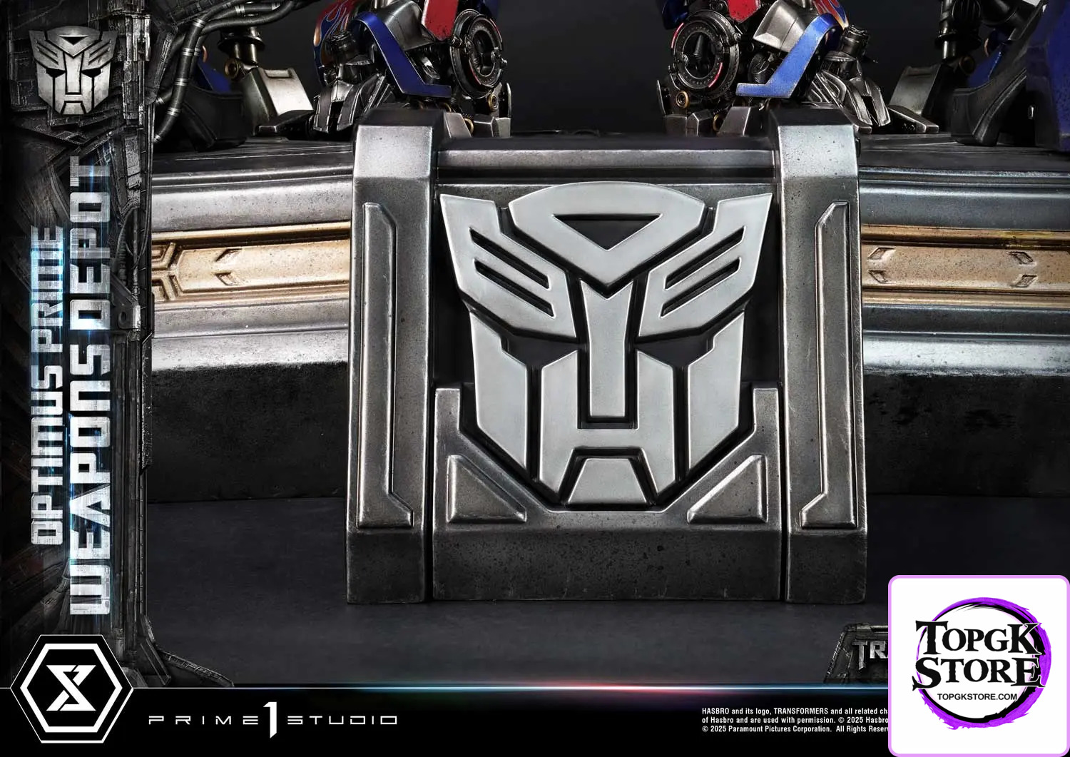 Prime 1 Studio – Museum Masterline Transformers: Dark of the Moon (Film) Optimus Prime Weapons Depot MMTFM-38 MMTFM-38S