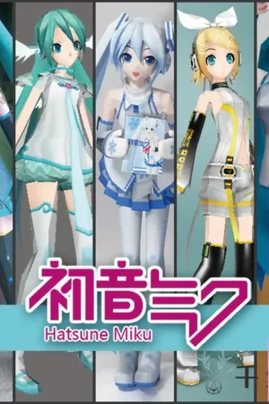 Qian Zhi Lu Studio - Hatsune Miku 3D Paper Model DIY Project Sekai - Photo 1 | TopGKStore