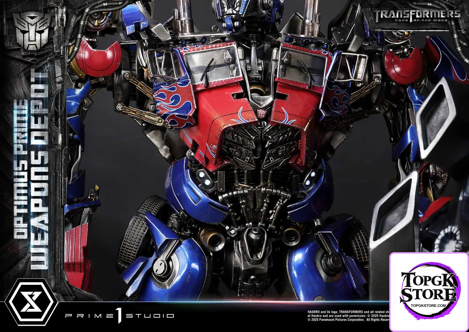Prime 1 Studio – Museum Masterline Transformers: Dark of the Moon (Film) Optimus Prime Weapons Depot MMTFM-38 MMTFM-38S