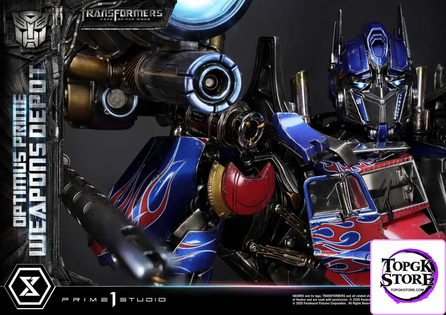 Prime 1 Studio – Museum Masterline Transformers: Dark of the Moon (Film) Optimus Prime Weapons Depot MMTFM-38 MMTFM-38S
