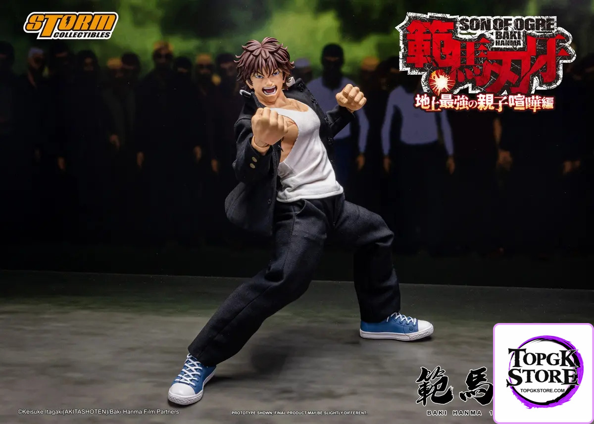 Storm Toys – Baki the Grappler Baki Hanma 1/6th Scale Collectible Action Figure #KIBK07 (Licensed) - Photo 7 | TopGKSto