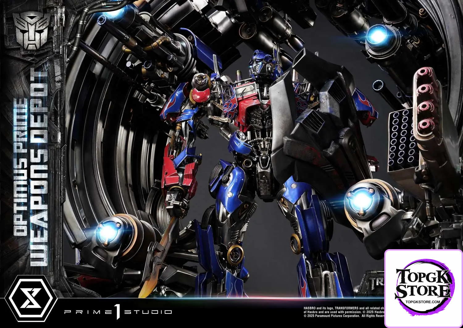 Prime 1 Studio – Museum Masterline Transformers: Dark of the Moon (Film) Optimus Prime Weapons Depot MMTFM-38 MMTFM-38S